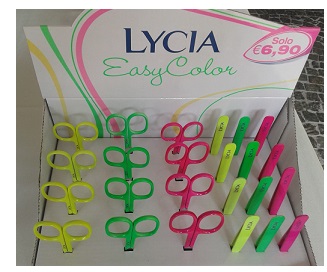 LYCIA FORBICE + PINZETTA COLORATE - Farma Nice
