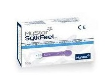 LANCETTE PUNGIDITO MYSTAR SYLKFEEL LANCETS 33 GAUGE 25 PEZZI - Farma Nice