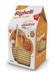 VIDAFREE RIGHELLI AL MIEEL BISCOTTI SENZA GLUTINE 200 G - Farma Nice