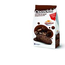 VIDAFREE CIOCOCIOK BISCOTTI CON GOCCE DI CIOCCOLATO 200 G - Farma Nice