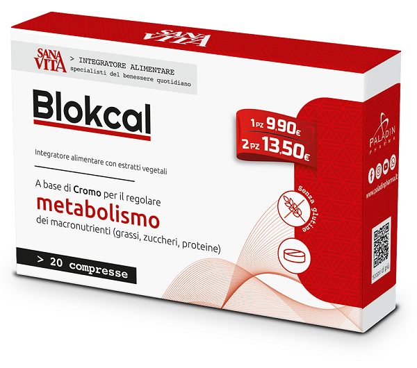 SANAVITA BLOKCAL 20 COMPRESSE - Farma Nice