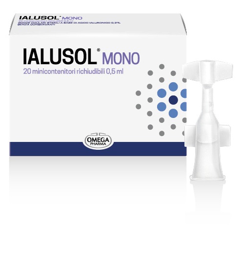 IALUSOL MONO GOCCE OCULARI 20 FLACONCINI 0,5 ML - Farma Nice