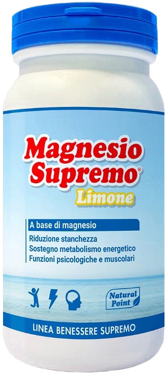 MAGNESIO SUPREMO LIMONE POLVERE 150 G - Farma Nice
