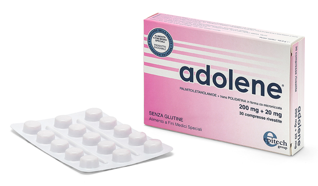 ADOLENE 200MG+20MG 30 COMPRESSE - Farma Nice