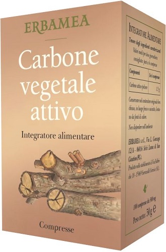 CARBONE VEGETALE ATTIVO 100 CAPSULE - Farma Nice