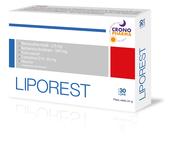 LIPOREST 30 COMPRESSE - Farma Nice
