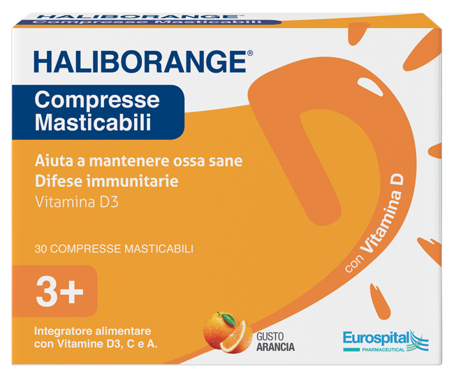 HALIBORANGE 30 COMPRESSE MASTICABILI 450MG - Farma Nice