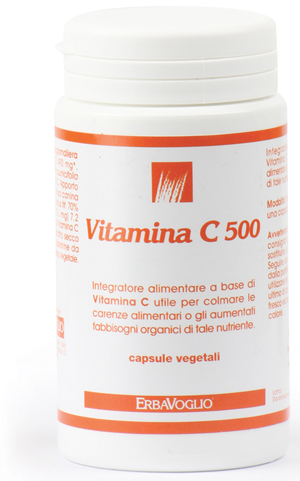 VITAMINA C500 100 CAPSULE PILLOLIERA 67 G - Farma Nice