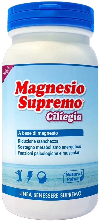MAGNESIO SUPREMO CILIEGIA POLVERE 150 G - Farma Nice