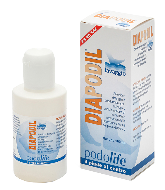 DIAPODIL LAVAGGIO SOLUZIONE DETERGENTE ORTODERMICO 100 ML - Farma Nice