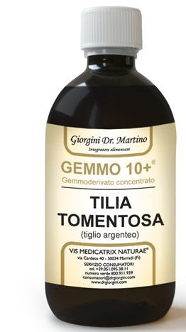 GEMMO 10+ TIGLIO ARGENTEO LIQUIDO ANALCOLICO 500 ML - Farma Nice