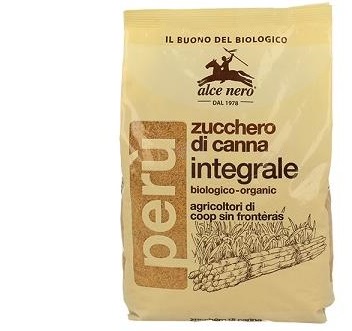 ZUCCHERO DI CANNA INTEGRALE AMERICA LATINA 500 G - Farma Nice