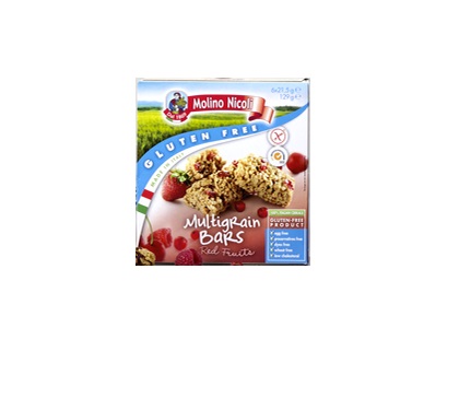 VITABELLA MULTIGRAIN BARRETTA FRUTTI ROSSI 129 G - Farma Nice
