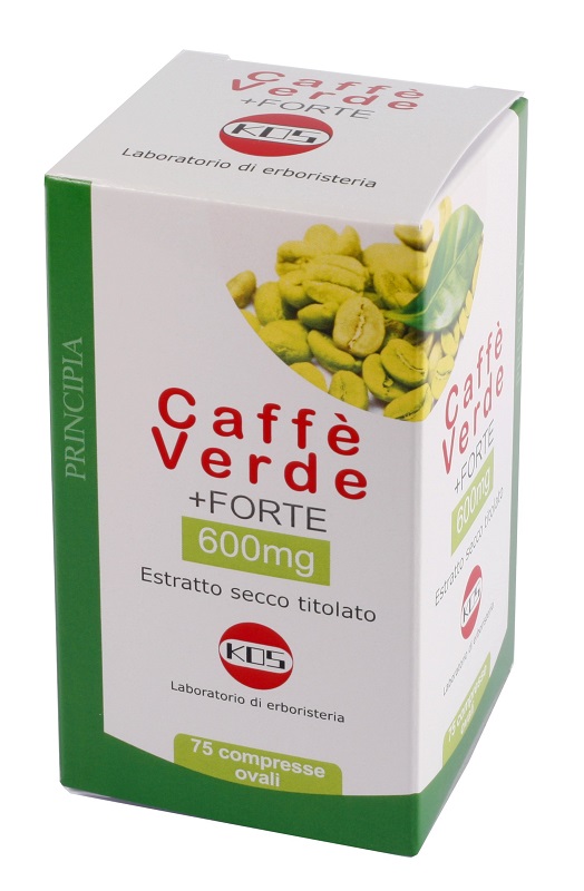 CAFFE' VERDE FORTE 75 COMPRESSE OVALI - Farma Nice