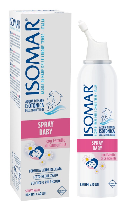 ISOMAR SPRAY BABY CON CAMOMILLA 100 ML - Farma Nice