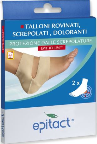 PROTEZIONE PER SCREPOLATURE TALLONI EPITACT TAGLIA UNICA 2 PEZZI - Farma Nice