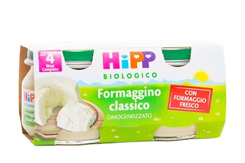 HIPP BIO OMOGENEIZZATO FORMAGGINO CLASSICO 2X80 G - Farma Nice