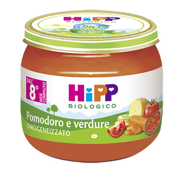 HIPP BIO HIPP BIO OMOGENEIZZATO SUGO POMODORO VERDURE 2X80 G - Farma Nice