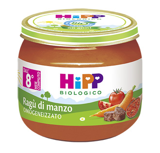 HIPP BIO HIPP BIO OMOGENEIZZATO SUGO RAGU' DI MANZO 2X80 G - Farma Nice