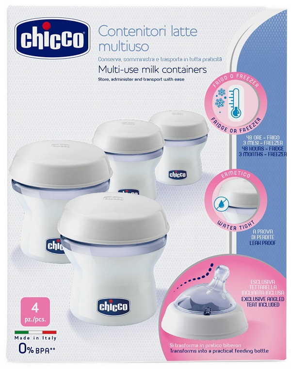 CHICCO CONTENITORE LATTE STEP UP NEW - Farma Nice