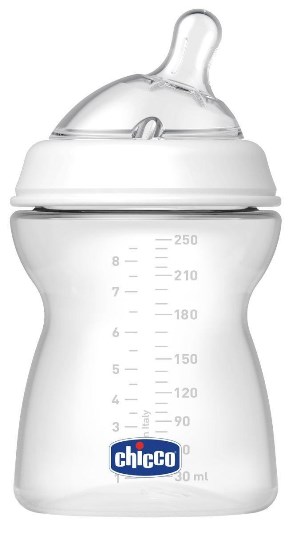 CHICCO BIBERON NATURAL FEEL 2 MESI+250 ML MEDIUM - Farma Nice