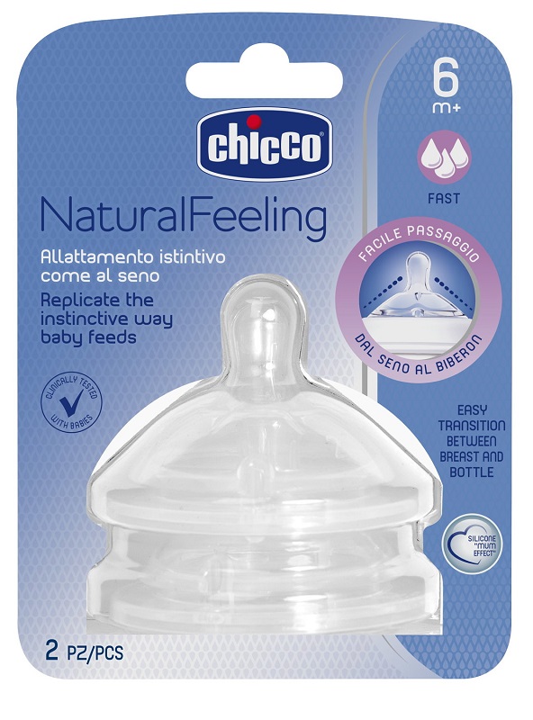 CHICCO TETTARELLA STEPUP NEW 6M+ FLUSSO VELOCE - Farma Nice