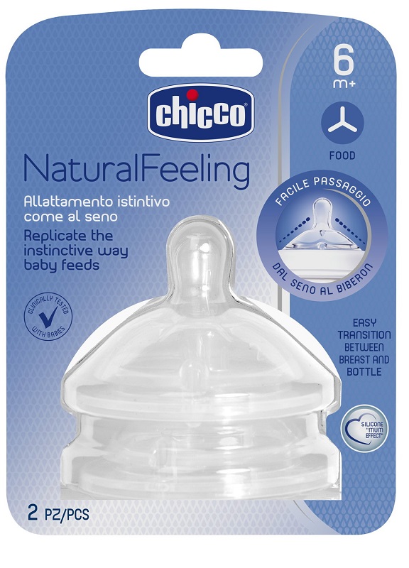 CHICCO TETTARELLA STEPUP NEW 6M+ FLUSSO PAPPA - Farma Nice