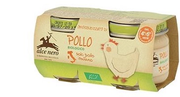 OMOGENEIZZATO DI POLLO BABY FOOD BIO 2 X 80 G - Farma Nice