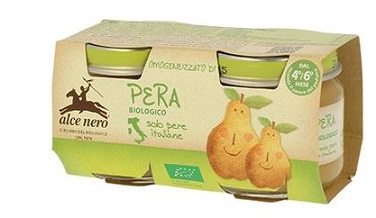 OMOGENEIZZATO DI PERA BABY FOOD BIO 2 X 80 G - Farma Nice