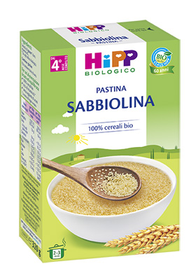 HIPP BIO PASTINA SABBIOLINA 320 G - Farma Nice