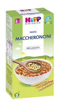HIPP BIO PASTINA MACCHERONCINI 320 G - Farma Nice
