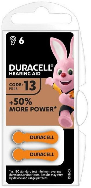 DURACELL EASY TAB 13 ARANCIO BATTERIA PER APPARECCHIO ACUSTICO - Farma Nice