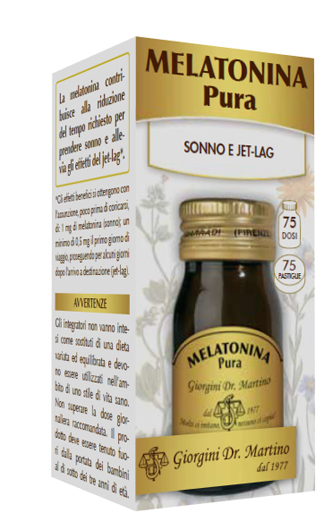 MELATONINA PURA 75 PASTIGLIE - Farma Nice