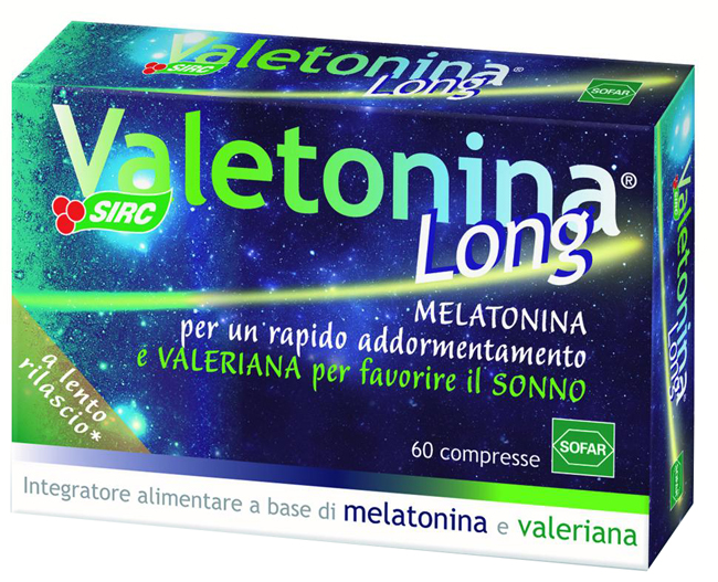 VALETONINA LONG 60 COMPRESSE ASTUCCIO 18 G - Farma Nice