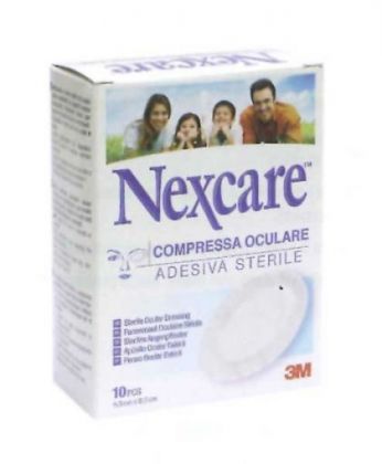 COMPRESSA OCULARE NEXCARE 10 PEZZI - Farma Nice
