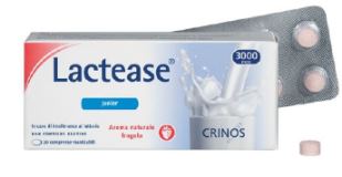 LACTEASE 3000 FCC AROMA FRAGOLA 20 COMPRESSE MASTICABILI - Farma Nice