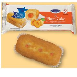 BONONIA PLUMCAKE ALBICOCCA SENZA GLUTINE 6 X 45 G - Farma Nice