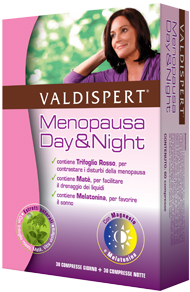 VALDISPERT MENOPAUSA DAY&NIGHT 30+30 COMPRESSE - Farma Nice