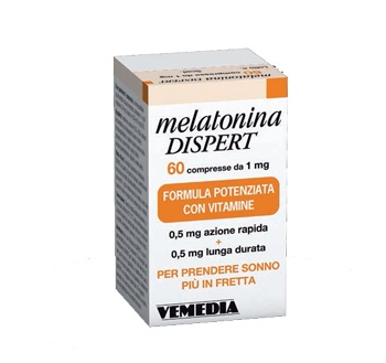 MELATONINA DISPERT 1MG DI MELATONINA 60 COMPRESSE - Farma Nice