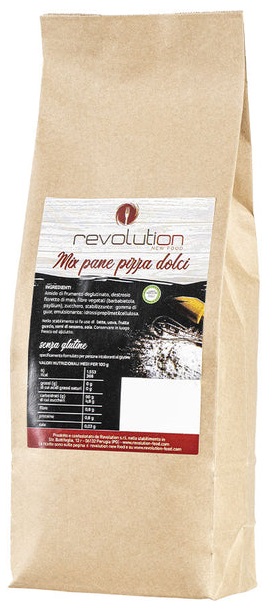 REVOLUTION MIX PANE PIZZA E IMPASTI LIEVITATI 1KG - Farma Nice