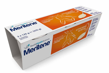 MERITENE CREMA VANIGLIA 3 VASETTI X 125 G - Farma Nice