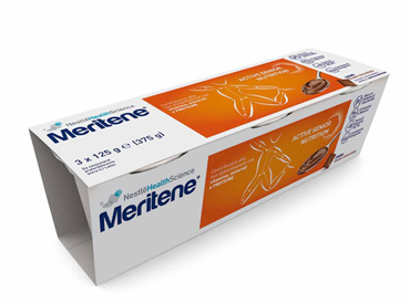MERITENE CREMA CIOCCOLATO 3 VASETTI X 125 G - Farma Nice