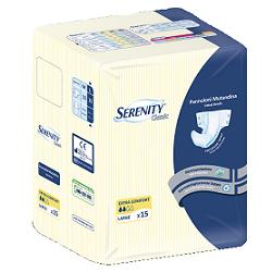 PANNOLONE A MUTANDINA SERENITY CLASSIC ALOE EXTRACOMFORT LARGE 15 PEZZI FARMABILITY - Farma Nice