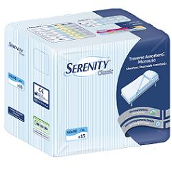 TRAVERSA SALVAMATERASSO PER INCONTINENZA SERENITY CLASSIC ALOE 60X90CM 15 PEZZI FARMABILITY - Farma Nice