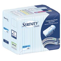 TRAVERSA SALVAMATERASSO PER INCONTINENZA SERENITY CLASSIC ALOE 80X180CM 15 PEZZI FARMABILITY - Farma Nice