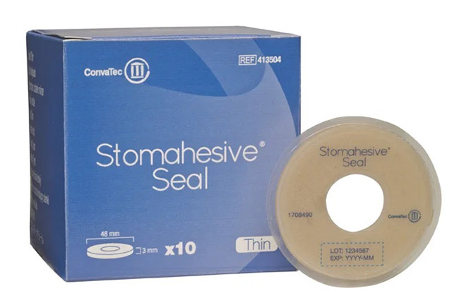 ANELLO STOMIA STOMAHESIVE SEAL FORO APERTURA 18MM DIAMETRO 48MM 10 PEZZI - Farma Nice