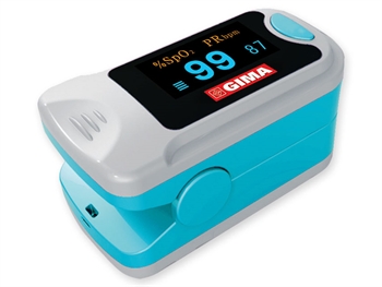 PULSOSSIMETRO DA DITO PULSOXIMETRO OXY-3 CON DISPLAY PER MISURAZIONE DIOSSIGENO NEL SANGUE E BATTITO CARDIACO CON CORDINO E BATTERIE - Farma Nice