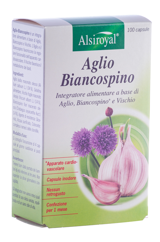 AGLIO BIANCOSPINO 100 CAPSULE - Farma Nice