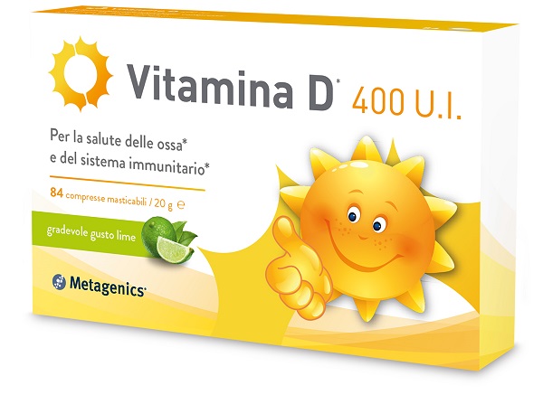 VITAMINA D 400 UI 84 COMPRESSE - Farma Nice