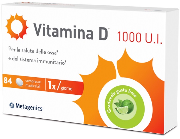 VITAMINA D 1000 UI 84 COMPRESSE - Farma Nice